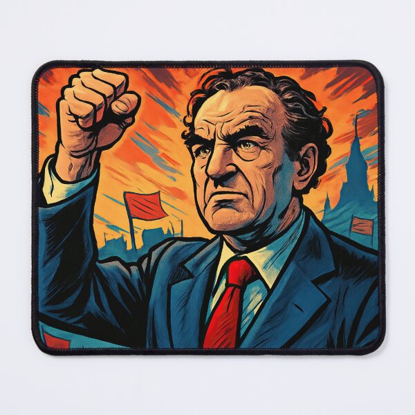 Item preview, Joop den Uyl, leader| Comics - Cartoon style designed and sold by ComicsFactory.