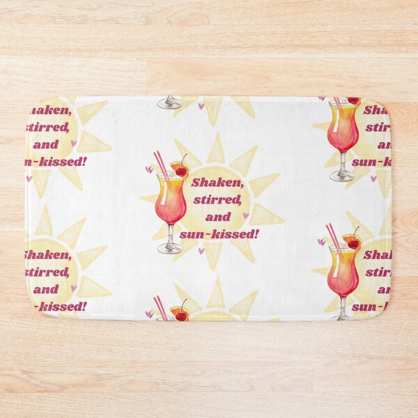 Item preview, Shaken, stirred, and sun-kissed! designed and sold by Shining Bright Arts, Crafts & Illustration.