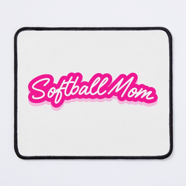 Item preview, Softball Mom -- proud devoted sports parent designed and sold by The Sporty Nerd.