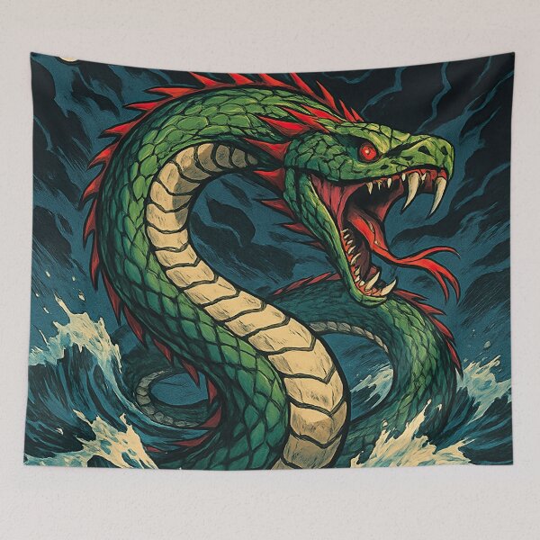 Item preview, Jormungand, Norse mythology | Comics - Cartoon style designed and sold by ComicsFactory.