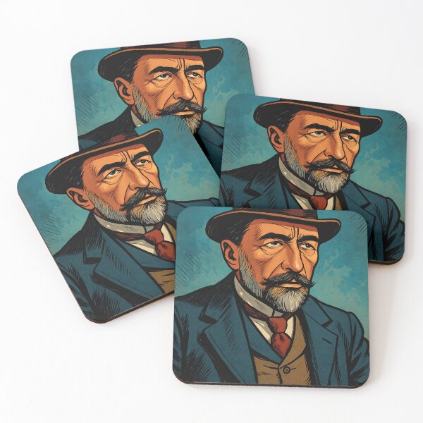 Item preview, Joseph Conrad, author | Comics - Cartoon style designed and sold by ComicsFactory.