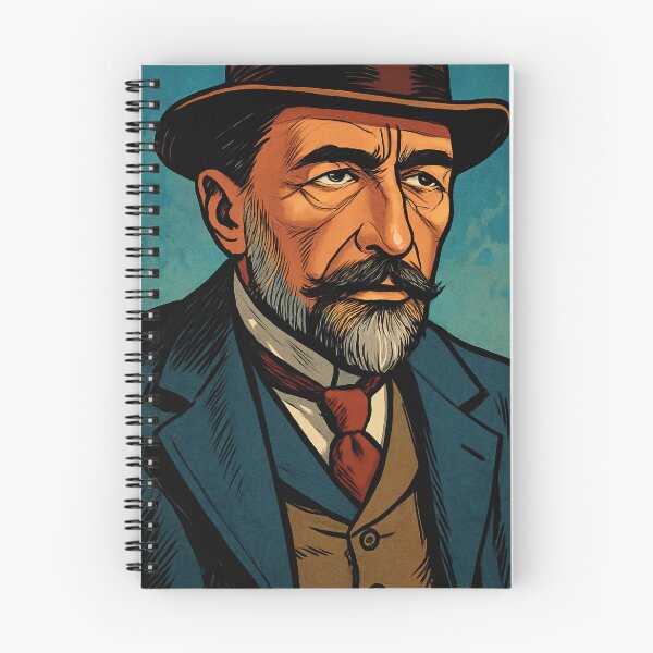 Item preview, Joseph Conrad, author | Comics - Cartoon style designed and sold by ComicsFactory.