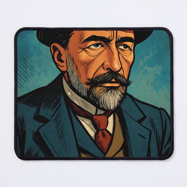 Item preview, Joseph Conrad, author | Comics - Cartoon style designed and sold by ComicsFactory.