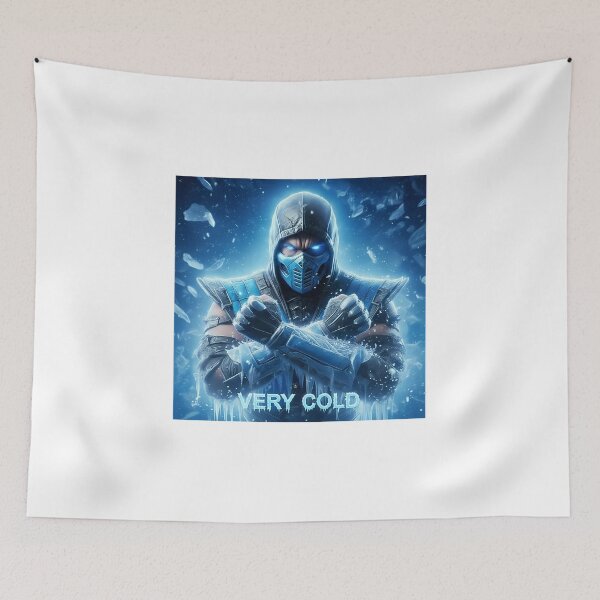 Item preview, VERY COLD Sub-Zero Mortal Kombat Ice Tee designed and sold by SurfGlitch.