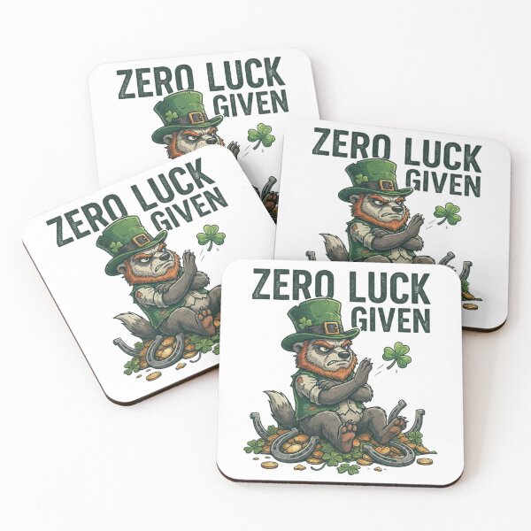 Item preview, Zero Luck Given Funny St Patrick Day Leprechaun designed and sold by Michalsky99.