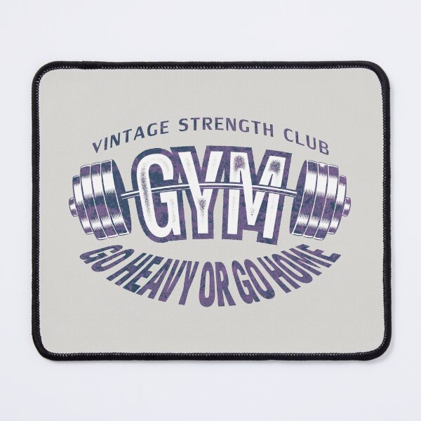 Item preview, Old School Gym: Strength Training Like It’s Vintage 80s Bodybuilding. Purple designed and sold by SIR13.