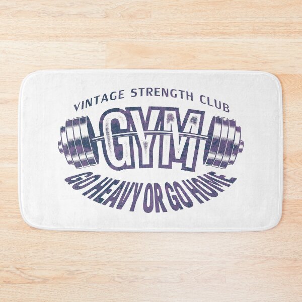 Item preview, Old School Gym: Strength Training Like It’s Vintage 80s Bodybuilding. Purple designed and sold by SIR13.