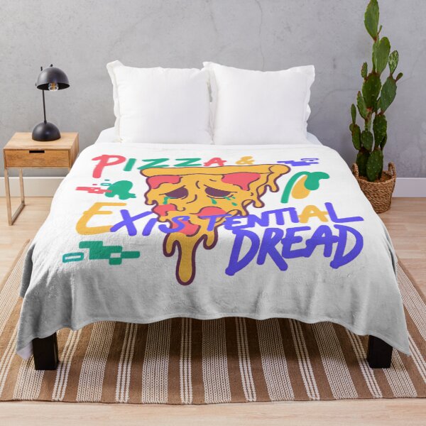Item preview, Pizza & Existential Dread – Crying Pizza Meme Tee designed and sold by SurfGlitch.