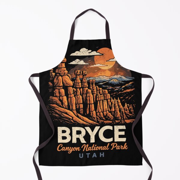 Item preview, Bryce Canyon Utah – Retro Desert Landscape Art designed and sold by Matinez Pink.