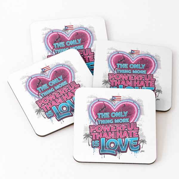 Item preview, The Only Thing More Powerful Than Hate Is Love  designed and sold by Uglyandcute.