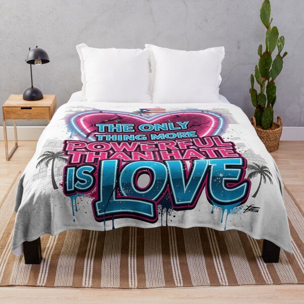 Item preview, The Only Thing More Powerful Than Hate Is Love  designed and sold by Uglyandcute.