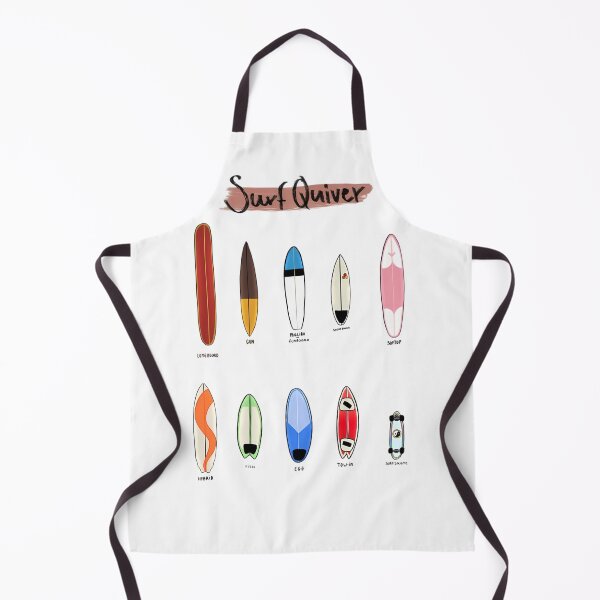 Item preview, Surf Quiver Collection – Hand-Drawn Retro Surfboards Tee designed and sold by SurfGlitch.