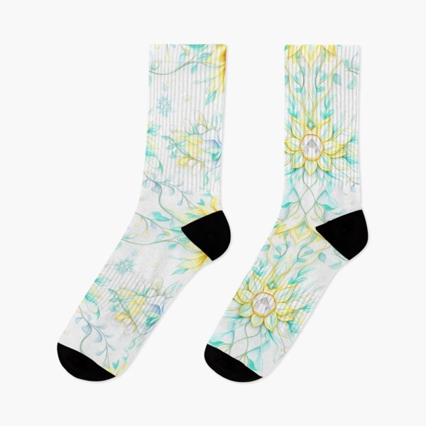Item preview, Aqua Garden Lace – Seamless Pattern designed and sold by Colorshow-relax.