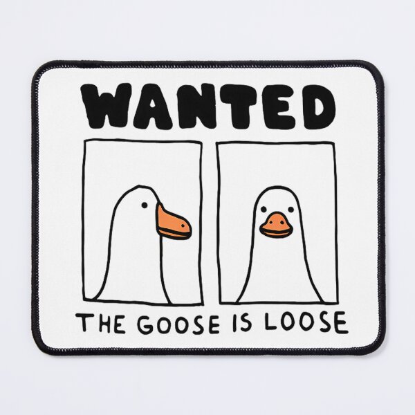 Item preview, The Goose is Loose – Wanted Goose Meme Tee designed and sold by SurfGlitch.