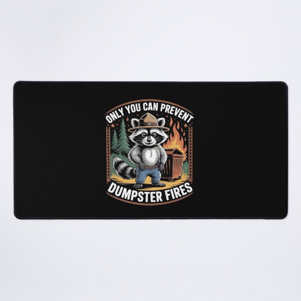 Item preview, Only You Can Prevent Dumpster Fires designed and sold by Mateusz Majcherek.
