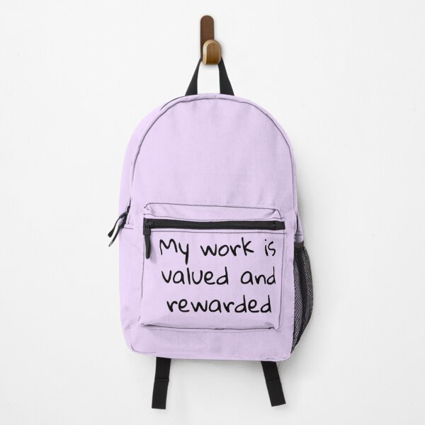 Item preview, My work is valued and rewarded  designed and sold by Creations by lyne.