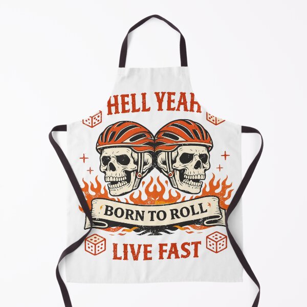 Artikelvorschau, Born to Roll – Vintage Biker Totenkopf-Design entworfen und verkauft von Matinez Pink.