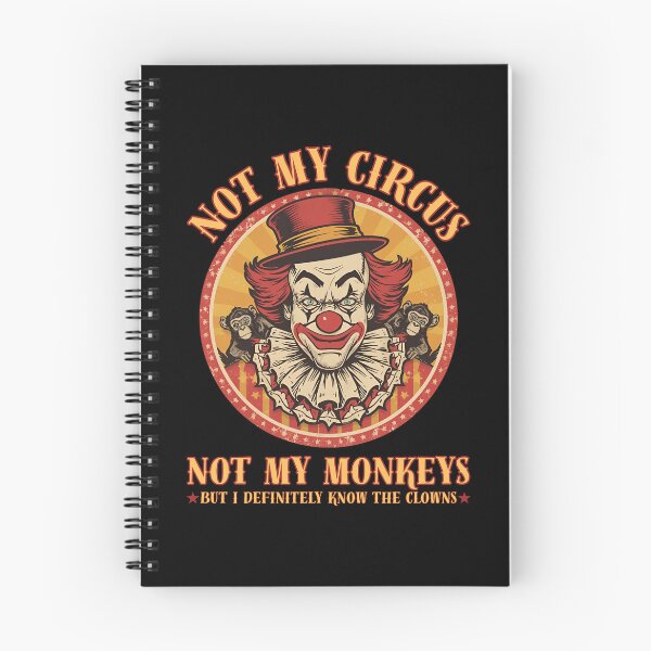 Artikelvorschau, Nicht mein Zirkus, aber ich kenne die Clowns – Sarkastischer Humor der alten Schule entworfen und verkauft von JB-designstudio.