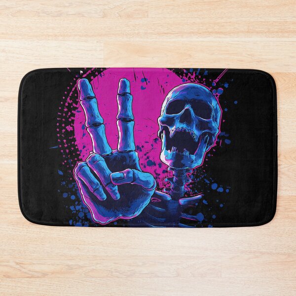Item preview, Skeleton with a Peace Sign designed and sold by ObiWanKenobi03.