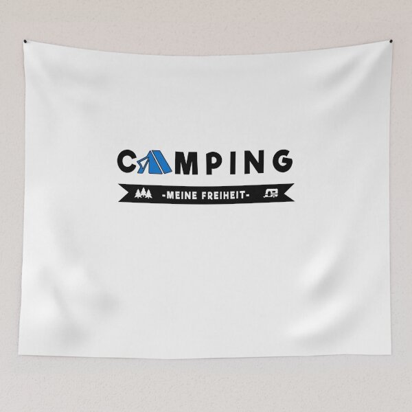 Item preview, Camping is freedom designed and sold by Michael Treu.