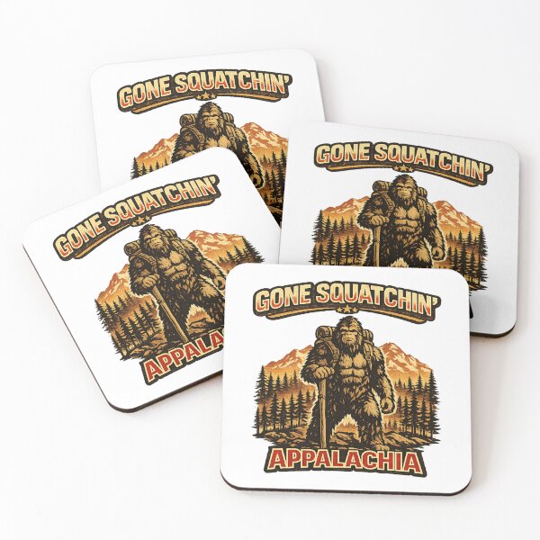 Item preview, Gone Squatchin’ Appalachia – Stoic Sasquatch Hiking Design designed and sold by amarvilks.