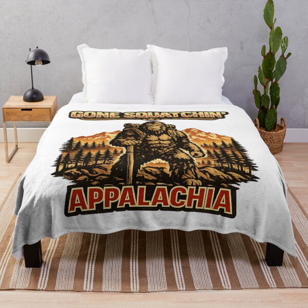 Item preview, Gone Squatchin’ Appalachia – Stoic Sasquatch Hiking Design designed and sold by amarvilks.