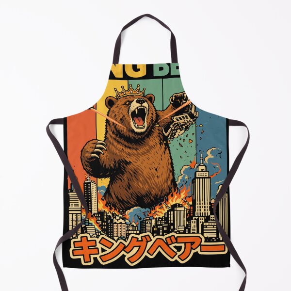 Item preview, King Bear – Vintage Monster Art designed and sold by Matinez Pink.
