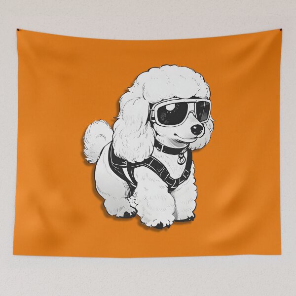 Item preview, Cool Poodle with Sunglasses – Stylish Dog Illustration designed and sold by 8-Maxwell-8.