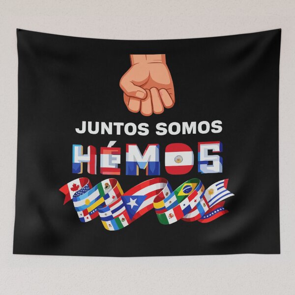 Item preview, Juntos Somos Más: Pan-American Unity designed and sold by Evaevonechi.