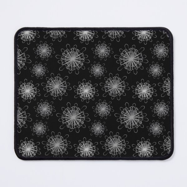 Item preview, Black Elegant Geometric Rosette designed and sold by Art&couleurs .