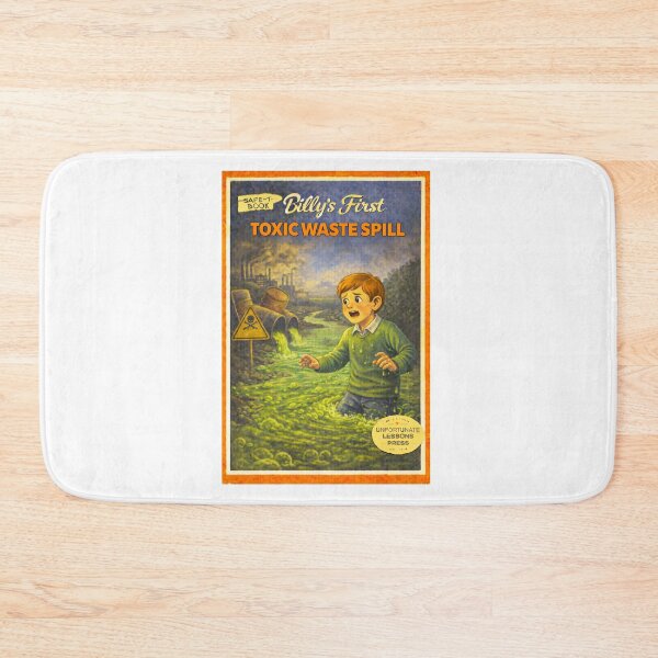 Item preview, Billy's First Toxic Waste Spill funny retro design designed and sold by The Sporty Nerd.