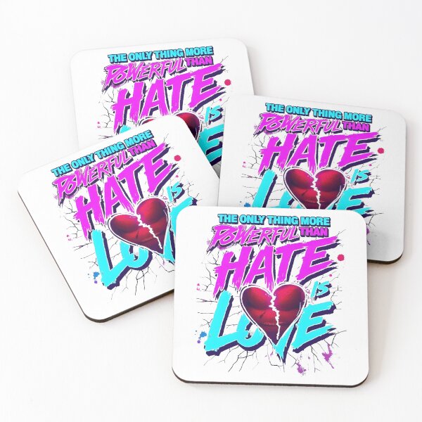 Item preview, The Only Thing More Powerful Than Hate Is Love  designed and sold by Uglyandcute.