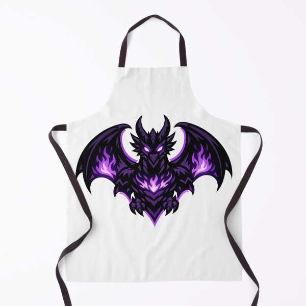 Item preview, Shadow Dragon Emblem – Dark Fantasy Violet Dragon Logo designed and sold by wait4signal.