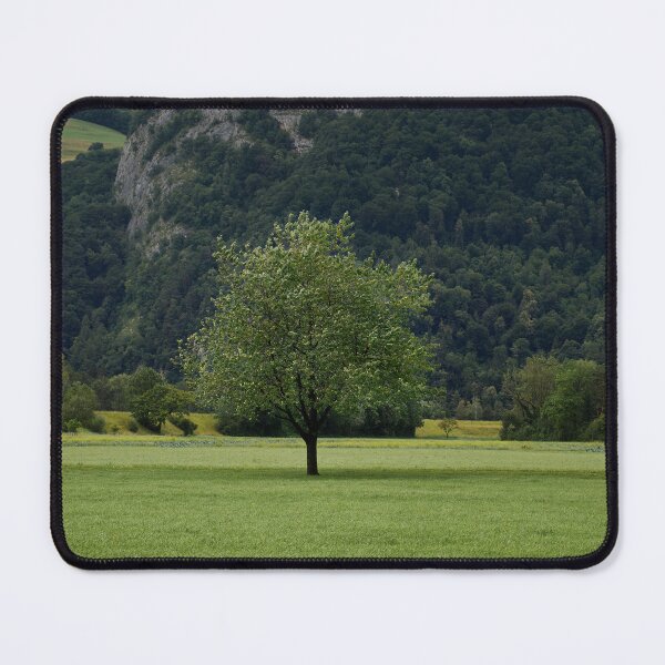 Item preview, Lonely Tree in the Misty Alpine Valley designed and sold by AKI | Art Kode of Imagination.