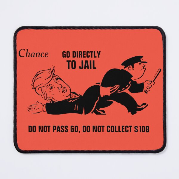 Item preview, TRUMP - Go Directly To Jail designed and sold by Go-Postal.