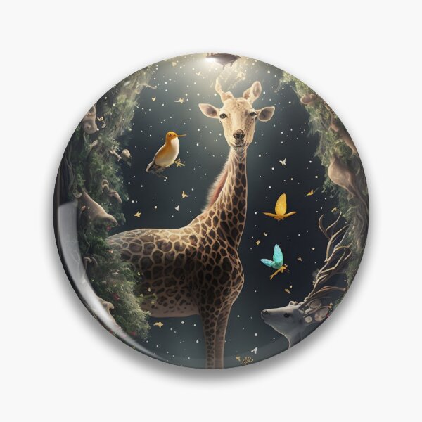 Item preview, Magical Portal of Fantastic Animals - Enchanted Forest Art designed and sold by Hipatye26.