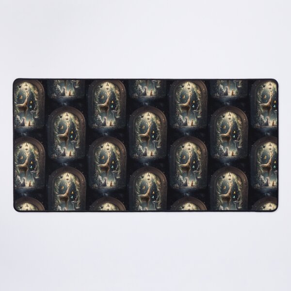 Item preview, Magical Portal of Fantastic Animals - Enchanted Forest Art designed and sold by Hipatye26.