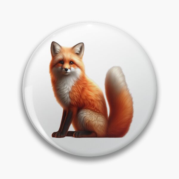 Item preview, Cute Realistic Red Fox Illustration designed and sold by Adappai.