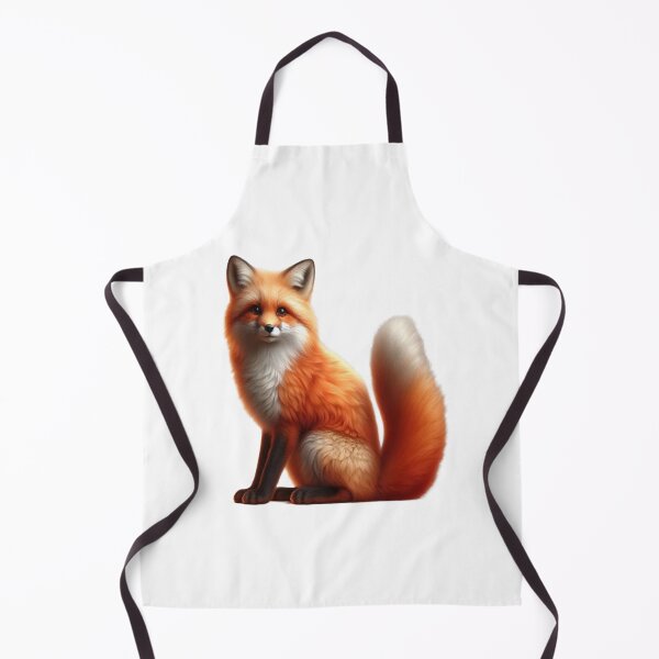 Item preview, Cute Realistic Red Fox Illustration designed and sold by Adappai.