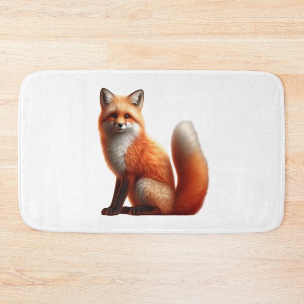 Item preview, Cute Realistic Red Fox Illustration designed and sold by Adappai.