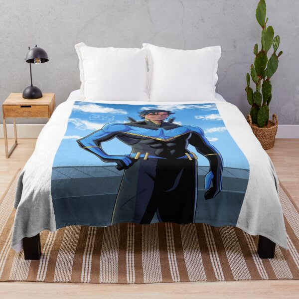 Item preview, Blue Boy Wonder Illustration (by me) designed and sold by ObiWanKenobi03.