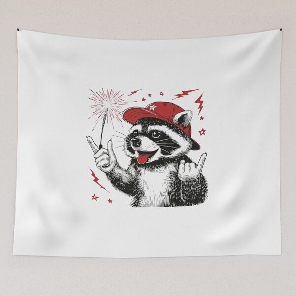 Item preview, Special Raccoon: The Spirit of Celebration designed and sold by Art Signature.