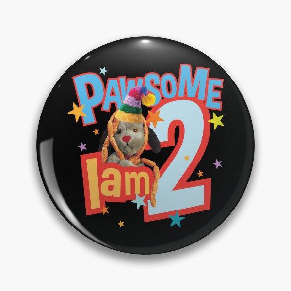 Item preview, Sooty Sweep I Am Two 2nd Birthday Pawsome Kids designed and sold by All-And-Every.