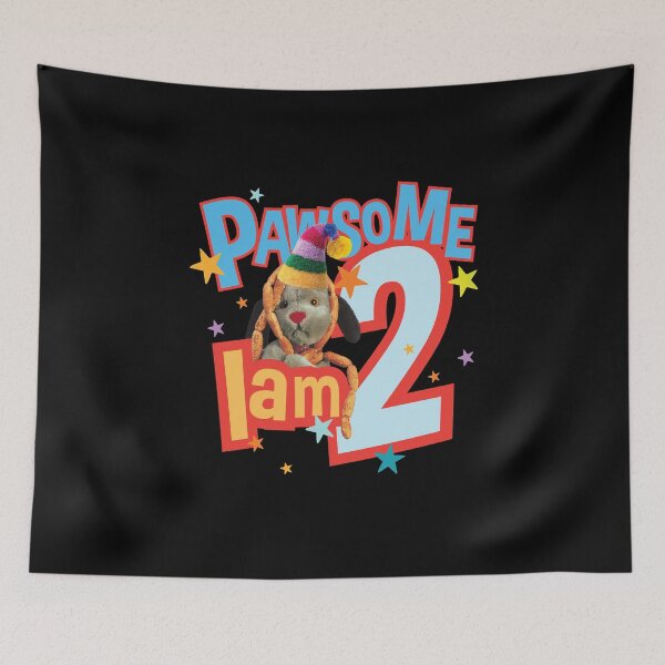 Item preview, Sooty Sweep I Am Two 2nd Birthday Pawsome Kids designed and sold by All-And-Every.