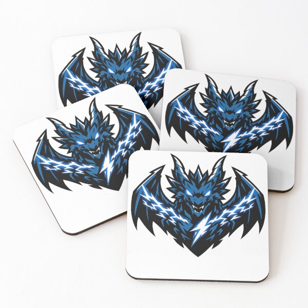 Item preview, Storm Dragon Emblem – Electric Lightning Fantasy Logo designed and sold by wait4signal.