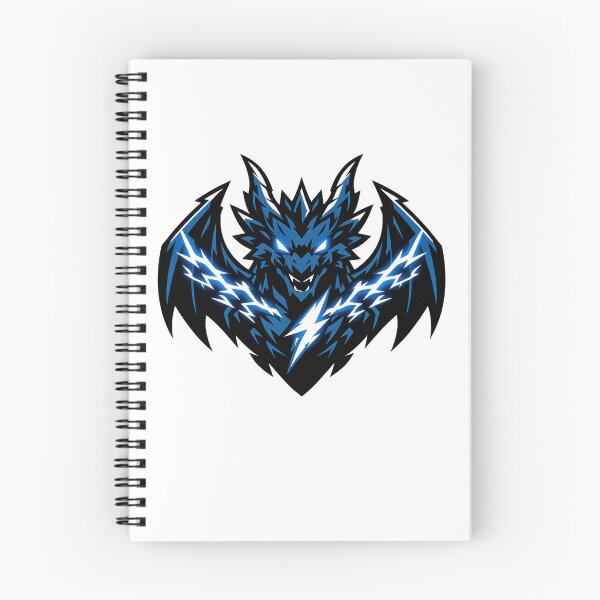 Item preview, Storm Dragon Emblem – Electric Lightning Fantasy Logo designed and sold by wait4signal.