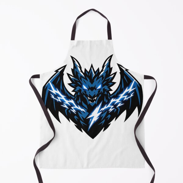 Item preview, Storm Dragon Emblem – Electric Lightning Fantasy Logo designed and sold by wait4signal.