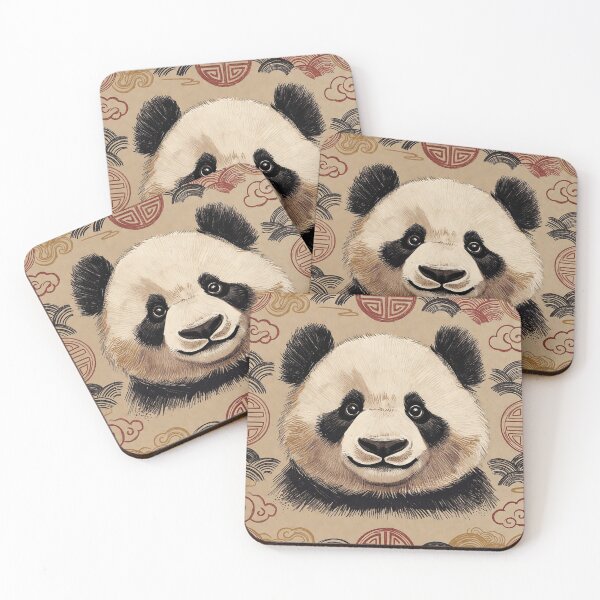 Item preview, Chinese Patterns with Panda Grace   designed and sold by Vanich-Panich.