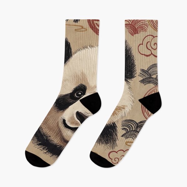 Item preview, Chinese Patterns with Panda Grace   designed and sold by Vanich-Panich.