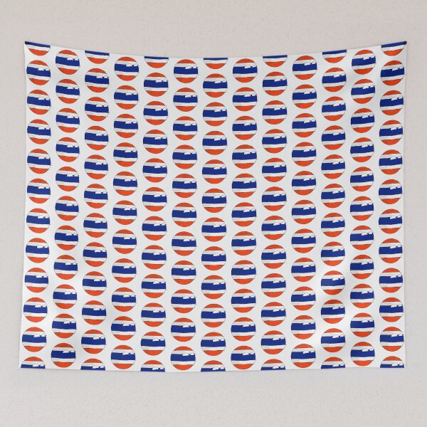 Item preview, Thailand Countryball - Cute Thai Flag Polandball Art designed and sold by YoThinIT.